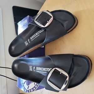 Birkenstock Madrid Big Buckle Black